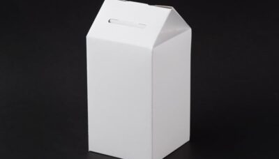 募金箱の展開図①